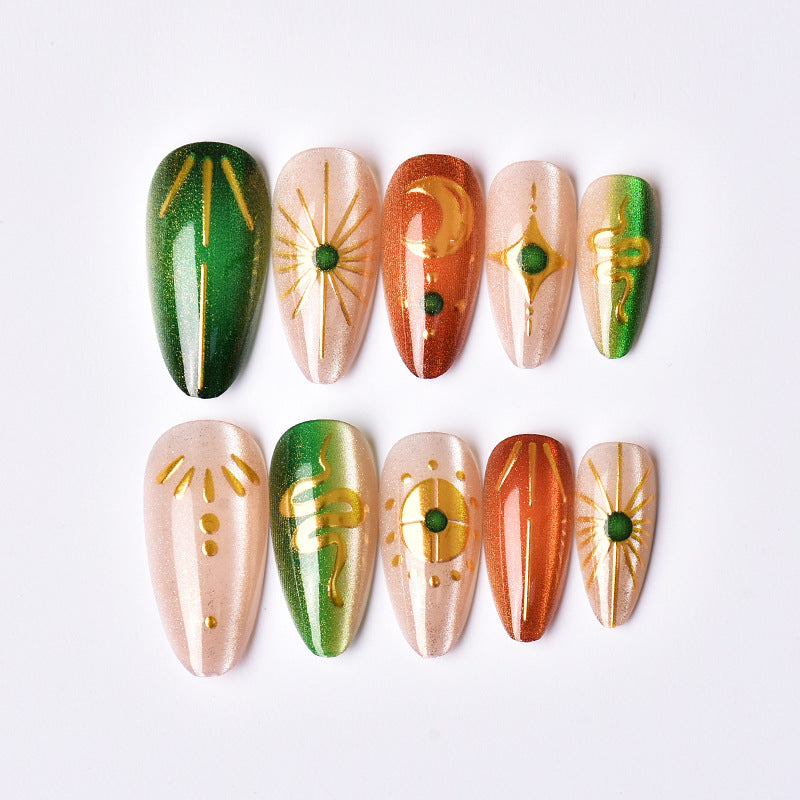 Artistic Abstract Nail Set — product view 2