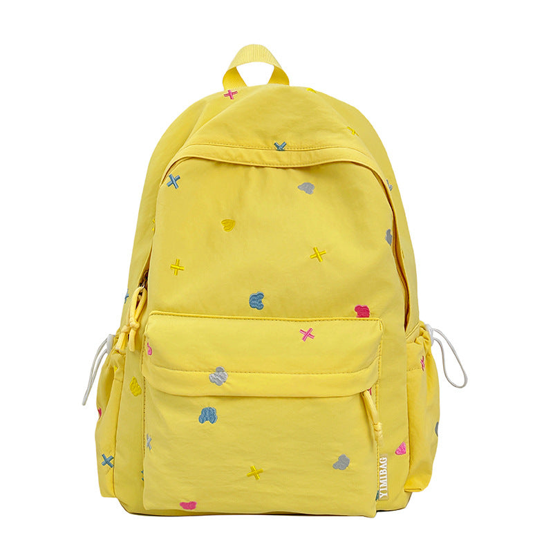 Playful Heart-Patterned Backpack LoungeYard — product view 4