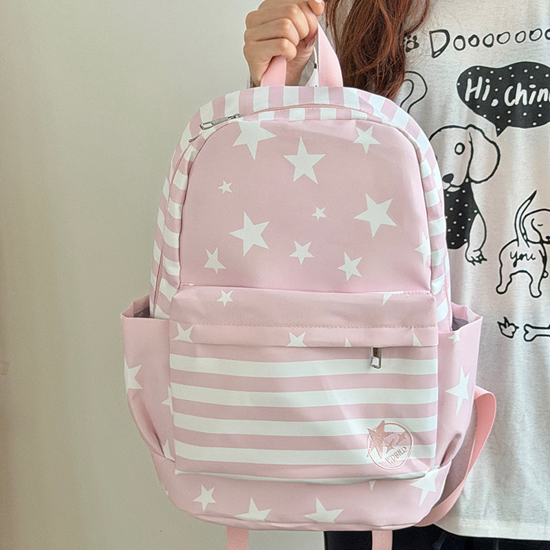 Large Capacity Fun Print Backpack LoungeYard — product view 2