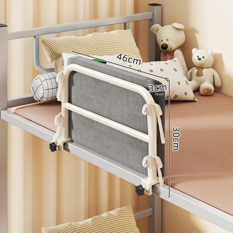 Padded Clamp-Mounted Bed Safety Rail with Fabric Panel — product view 7