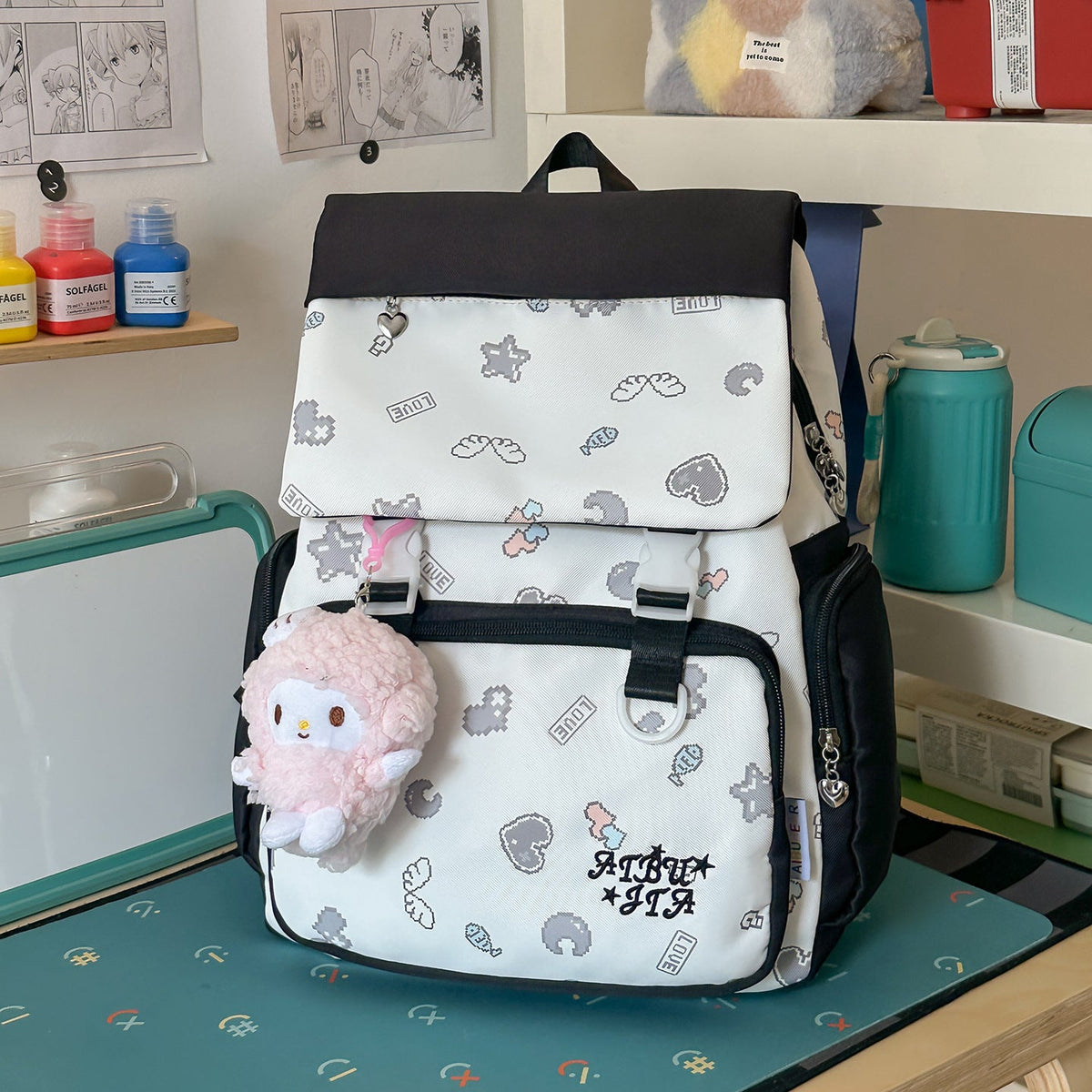 Cute Character-Themed Backpack LoungeYard — product view 7