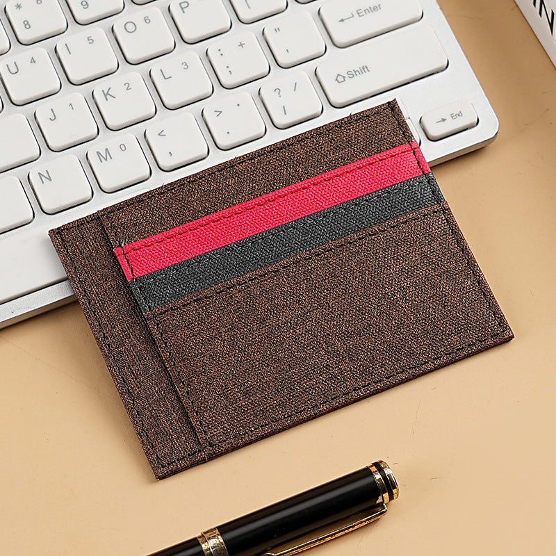 Slim Fabric Cardholder — product view 4