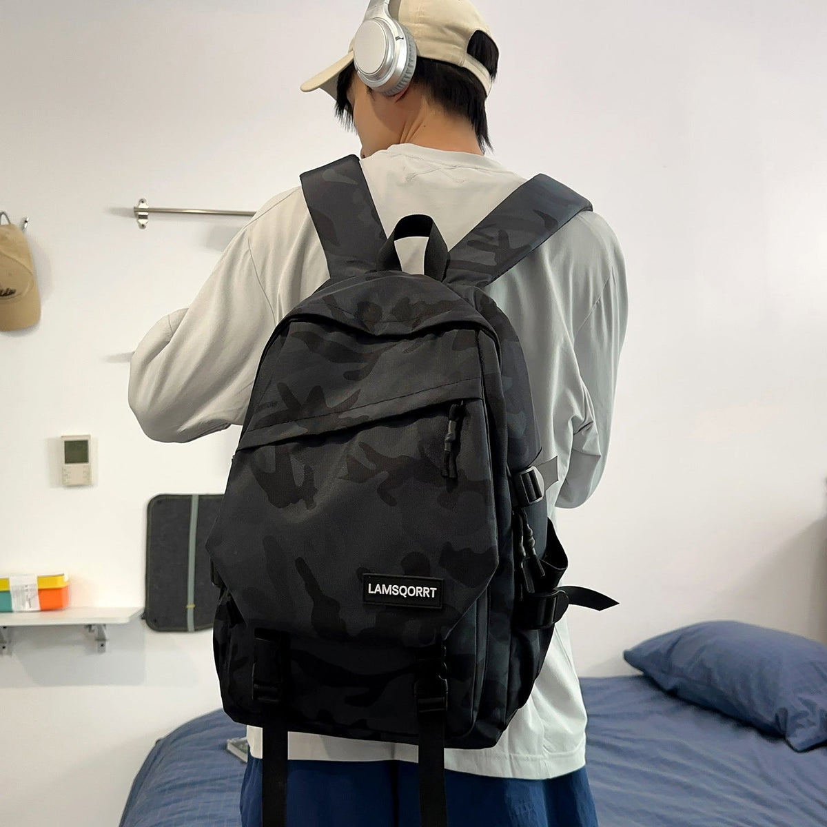 Multi-Pocket Tactical Backpack LoungeYard — product view 3