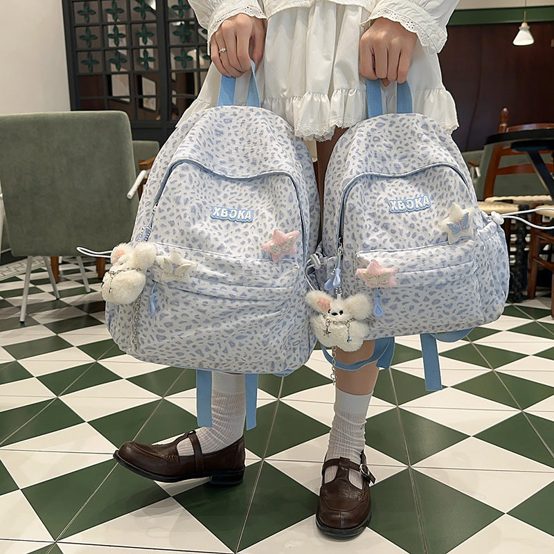 Cute Casual Printed Backpack LoungeYard — product view 3