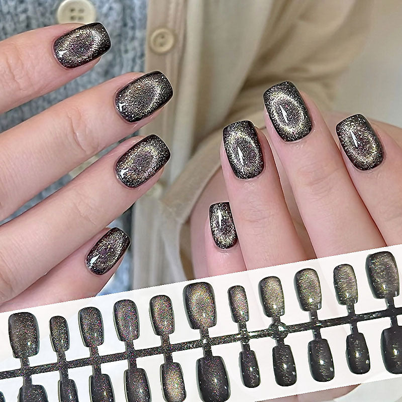 Glittering Galaxy Press-On Nails — product view 1