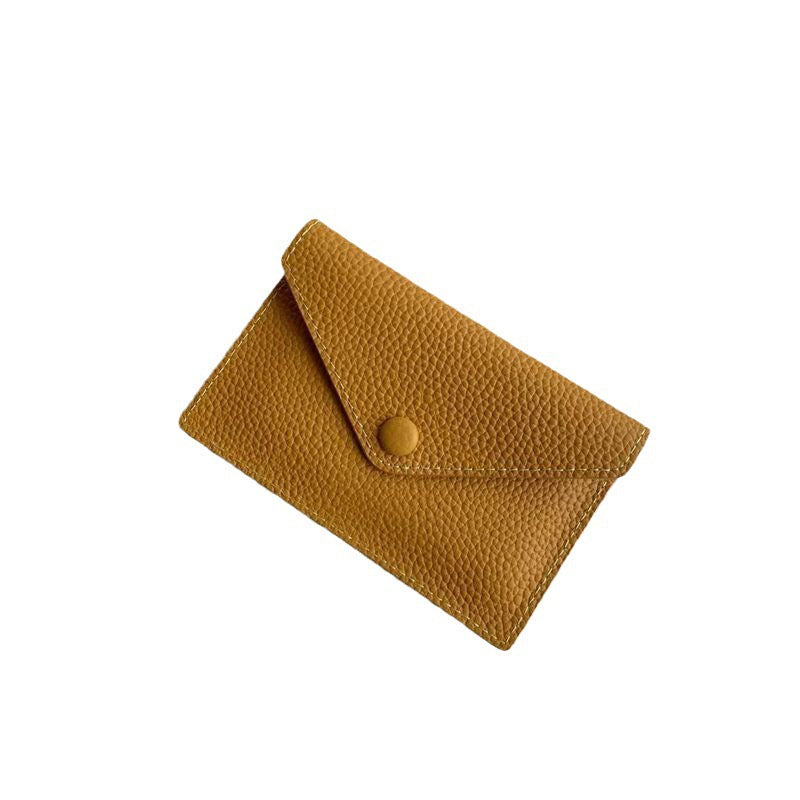 Textured Leather Card Holder LoungeYard — product view 4