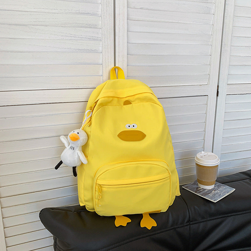 Cute Cartoon Duck-Themed Backpack — product view 4