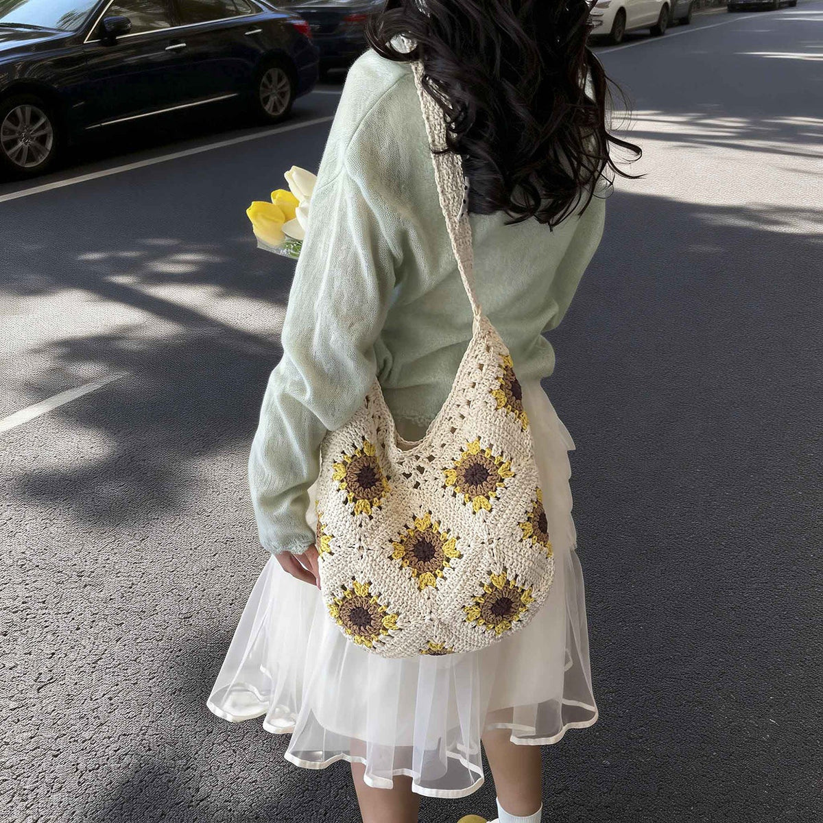Handcrafted Shoulder Bag LoungeYard — product view 1