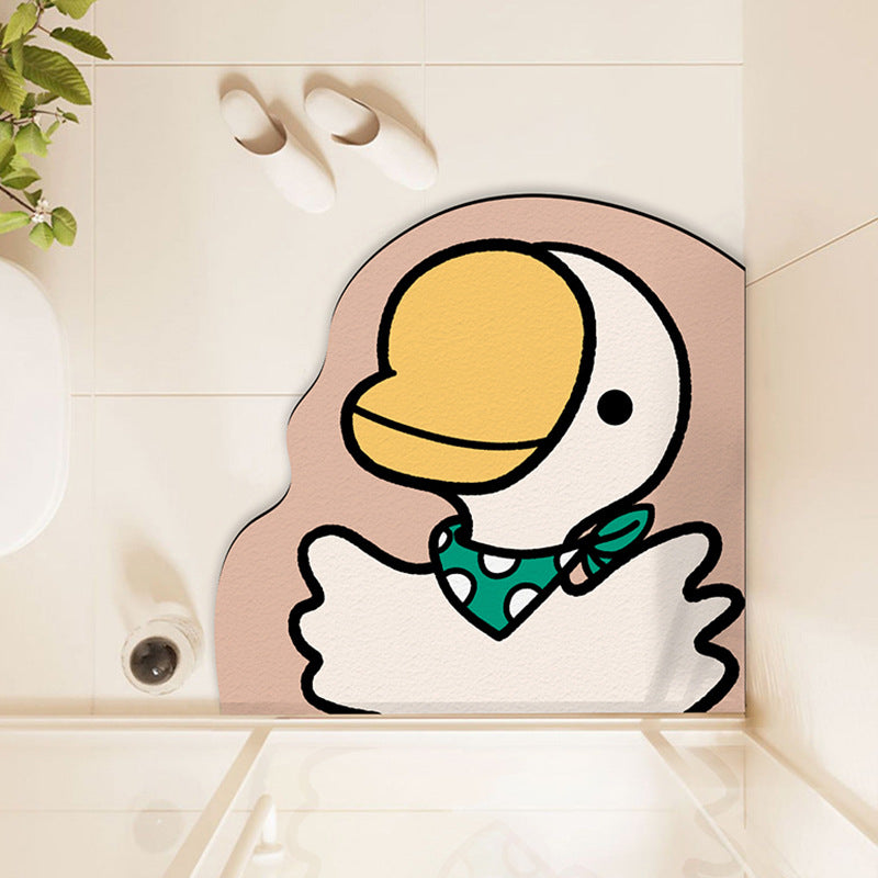 Cute Animal-Themed Bathroom Mat — product view 4