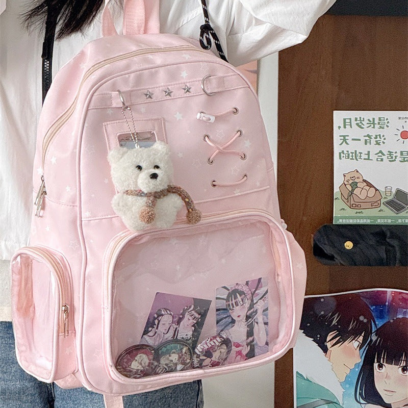 Decorative Character-Themed Backpack LoungeYard — product view 4