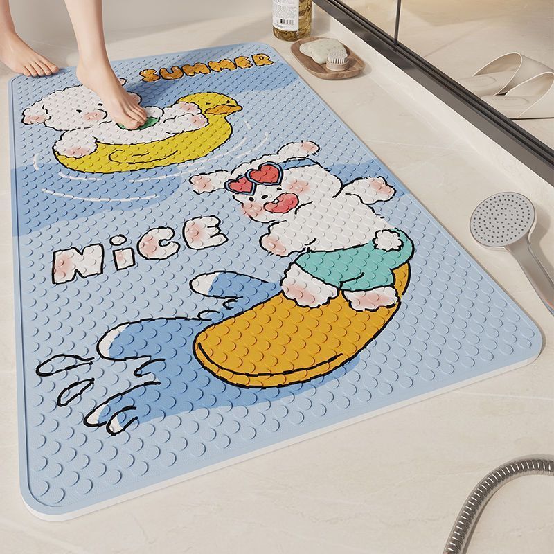 Cartoon-Themed Bath Mat LoungeYard — product view 1