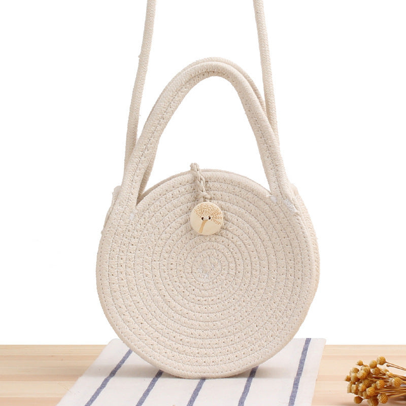 Round Macramé Bag LoungeYard — product view 6