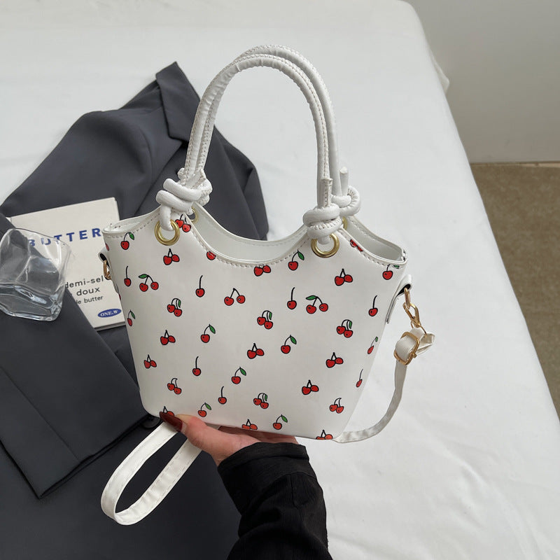 Cherry Patterned Handbag — product view 2
