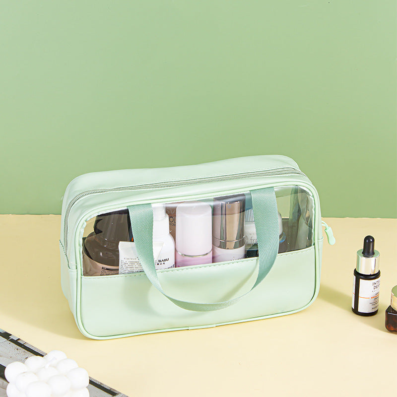 Cosmetic bag with transparent compartments LoungeYard — product view 7