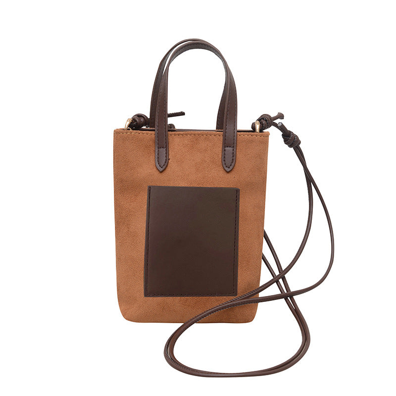 Miniature Vegan Leather Crossbody Bag — product view 2