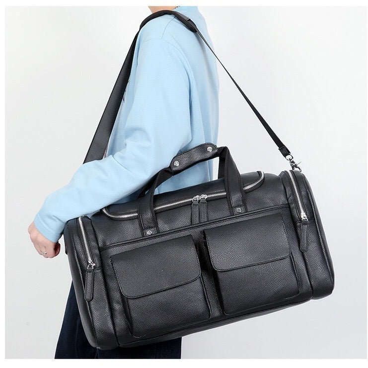 Spacious and Durable Travel Bag with Multiple Outer Pockets LoungeYard — product view 2