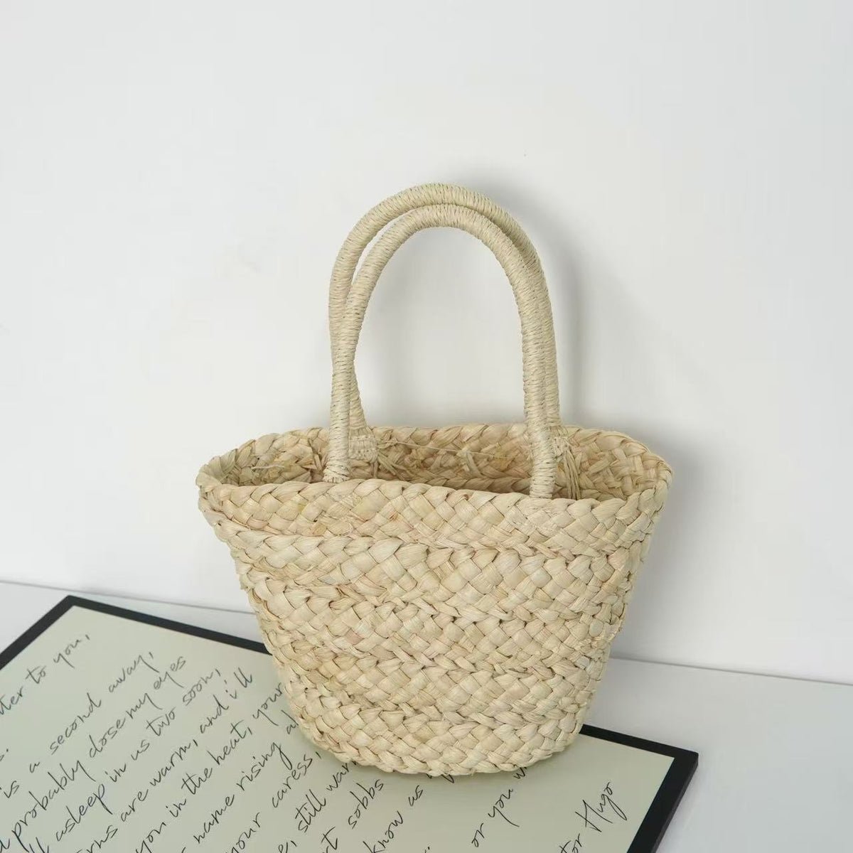 Naturally Woven Basket Bag LoungeYard — product view 1