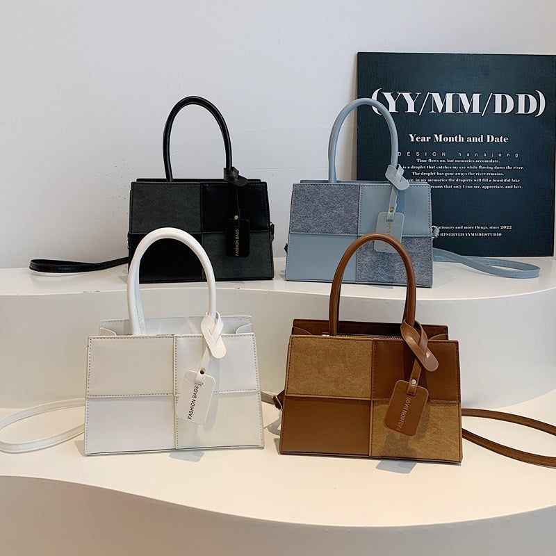 Geometric Structured Handbag LoungeYard — product view 4