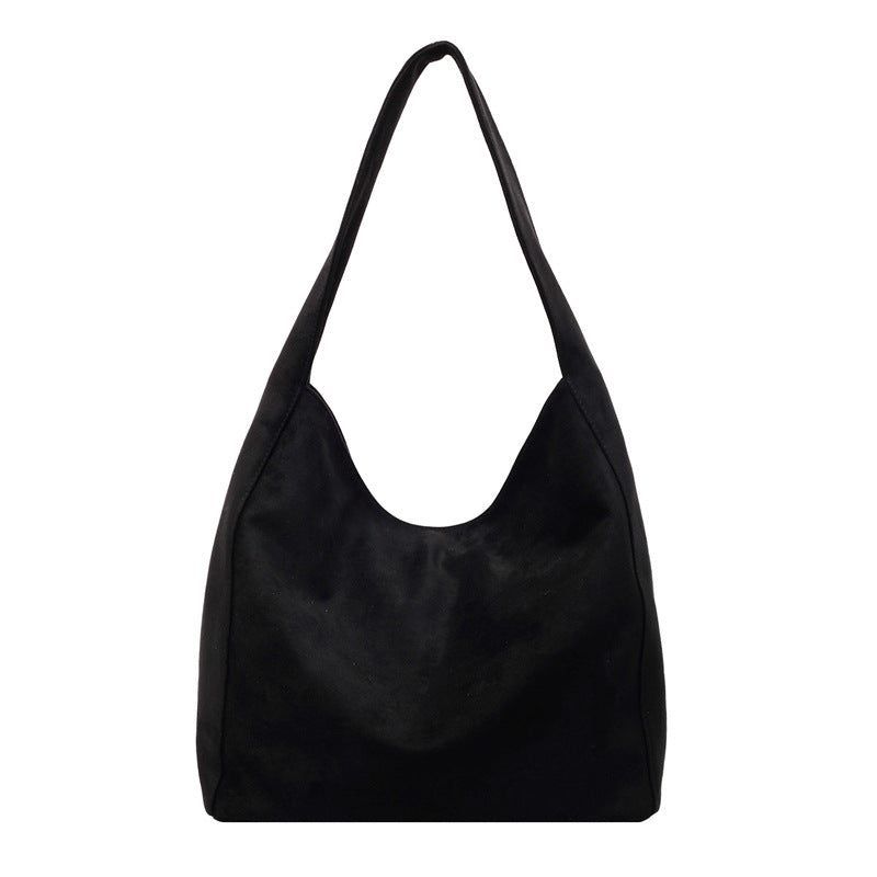 Soft Suede Hobo Tote Bag — product view 3