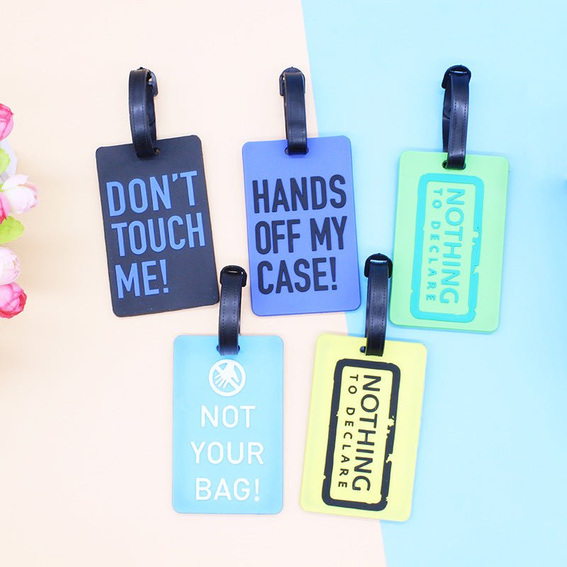 Unisex Quirky Travel Luggage Tag LoungeYard — product view 4