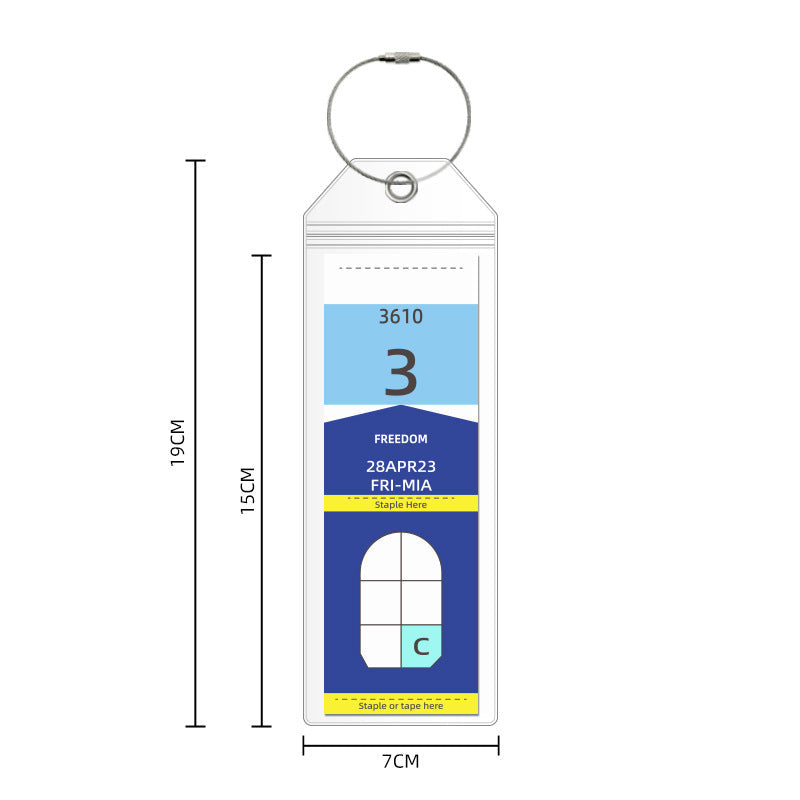 Travel Luggage Tag LoungeYard — product view 4