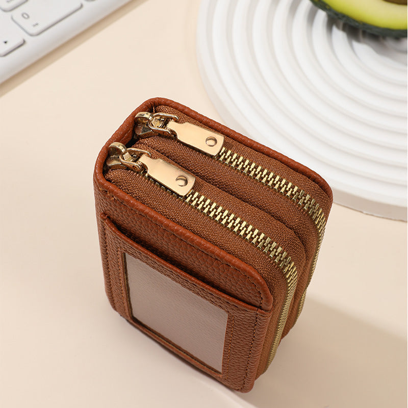 Compact Multi-Pocket Zippered Wallet LoungeYard — product view 2