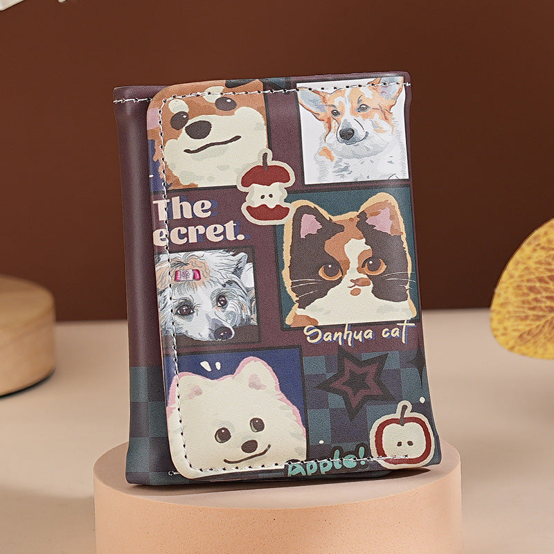 Playful Pet-Themed Card Holder — product view 1