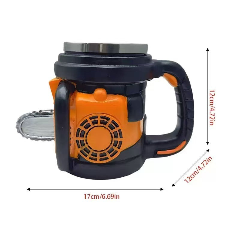 Chainsaw-Inspired Mug LoungeYard — product view 4