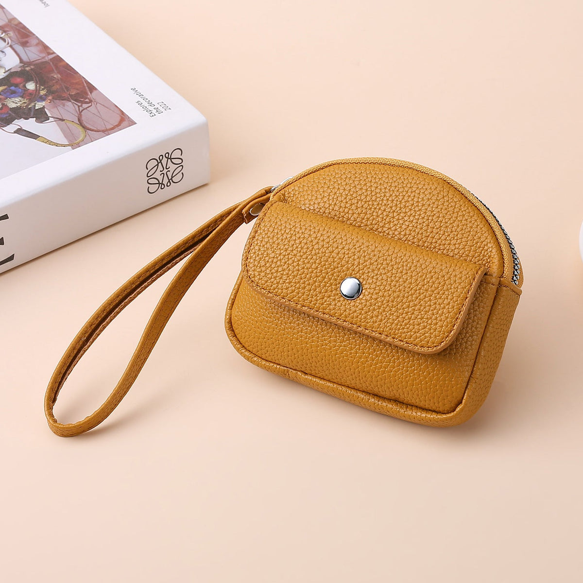Multi-Functional Zippered Coin Pouch — product view 6