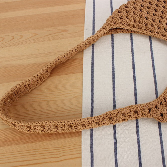 Fashionable Crochet Tote Bag LoungeYard — product view 2