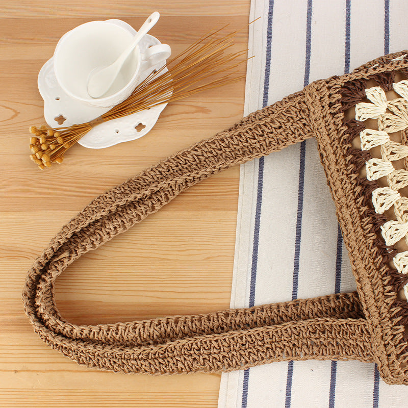 Natural Crochet Bags By LoungeYard — product view 2