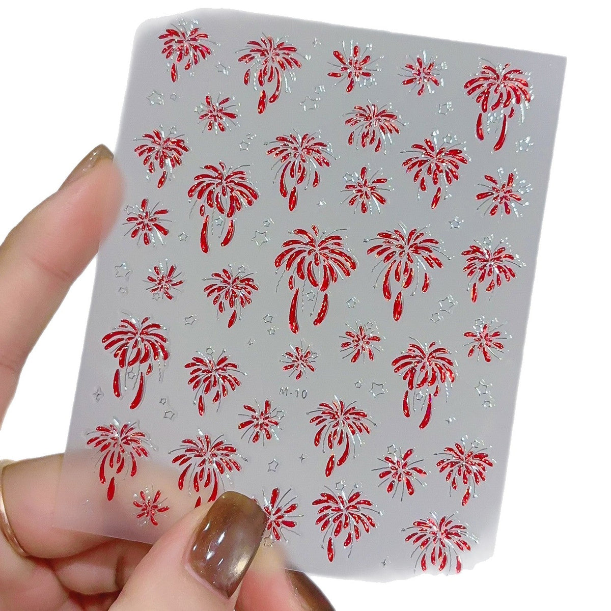 High-Quality Nail Art Foil Sticker Sheet — product view 5