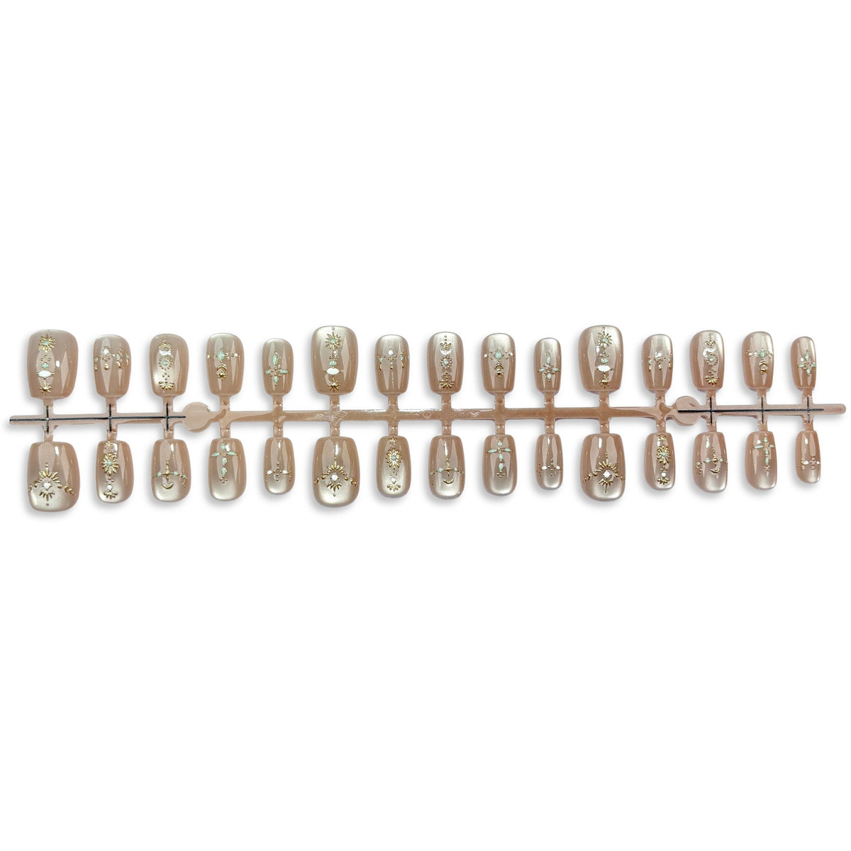 Decorative Press-On Nail Art Set with Elegant Designs — product view 4