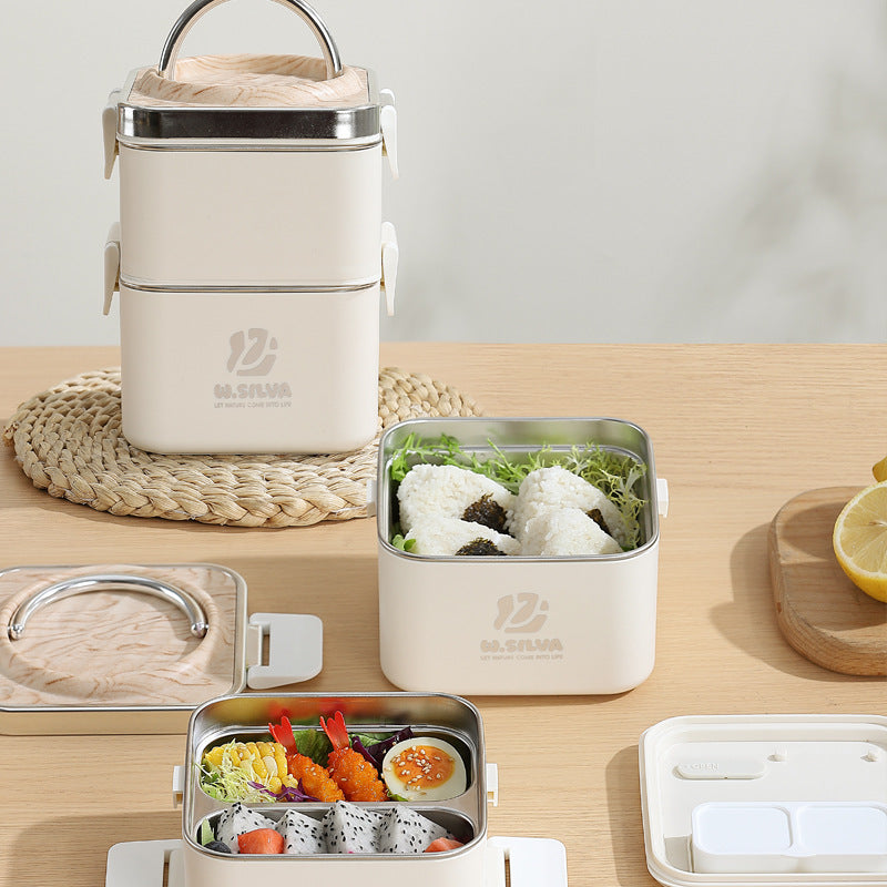 Sustainable Multi-Compartment Food Carrier — product view 1