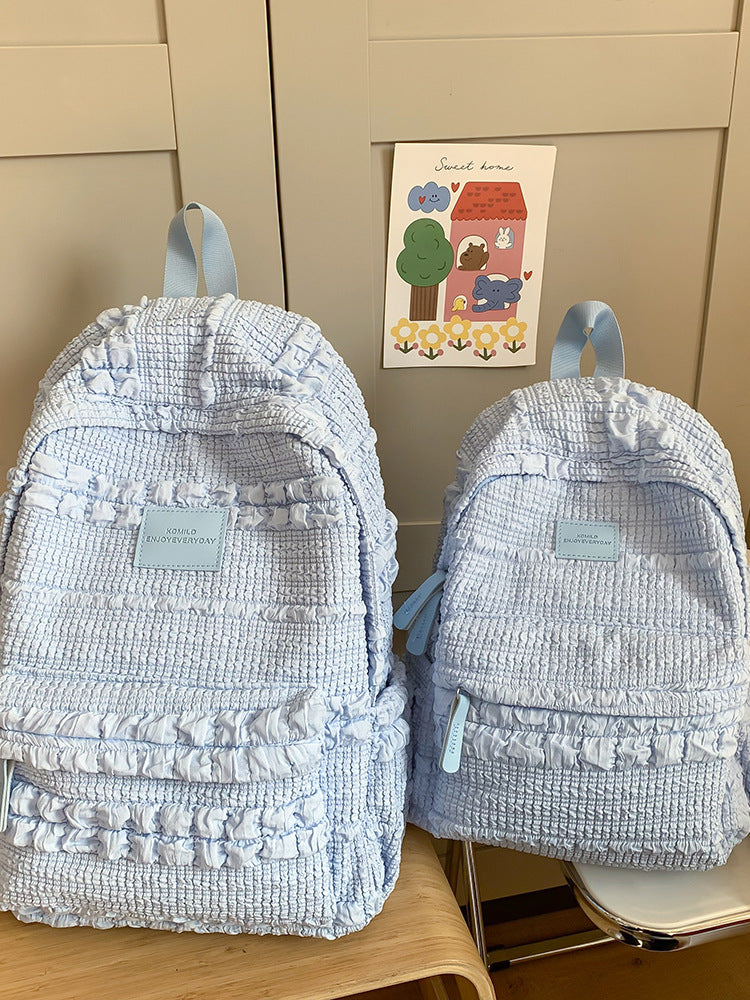 Stylish Textured Everyday Backpack — product view 1