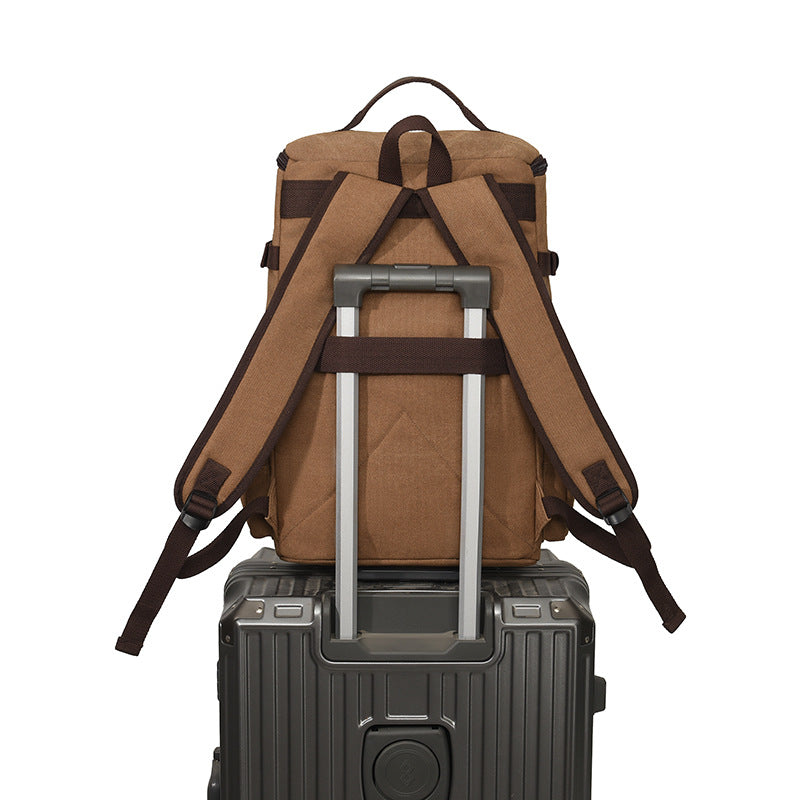 Multi-Functional Canvas Backpack — product view 3