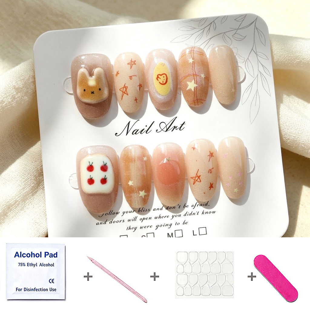 Playful Animated Character Nail Set — product view 1