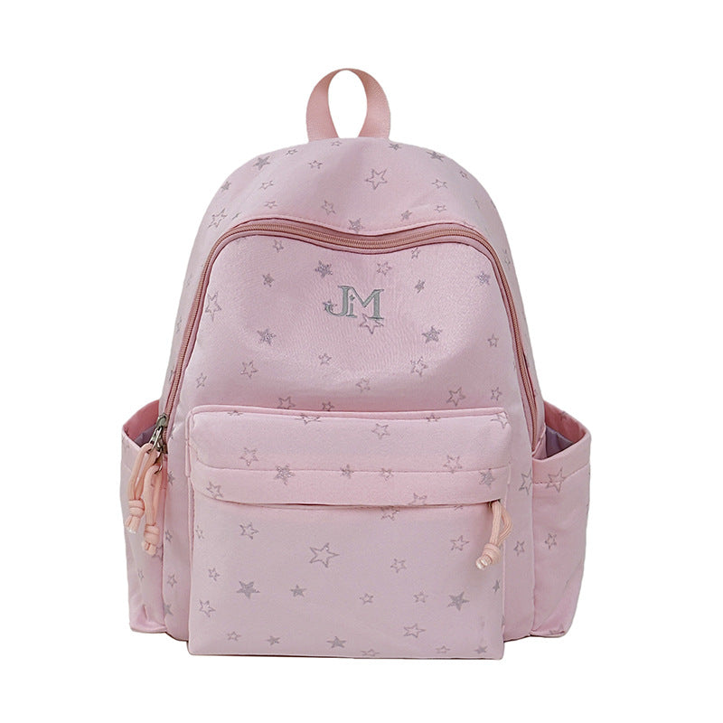 Trendy Star-Print Backpack — product view 1