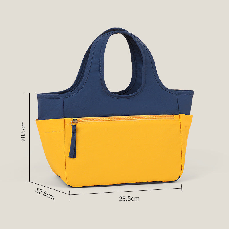 Insulated picnic bag with practical outer pocket LoungeYard — product view 4