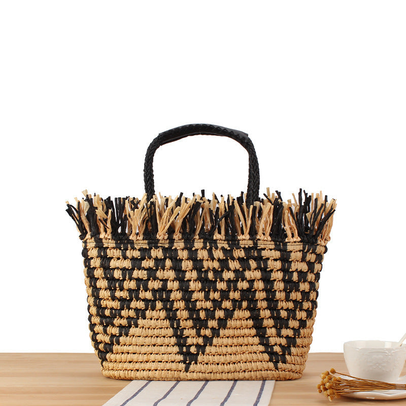 Practical Macrame Beach Bag LoungeYard — product view 4