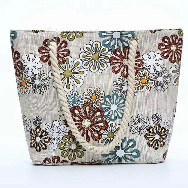 Fashionable and Large Beach Bag Made of Durable Material LoungeYard — product view 1