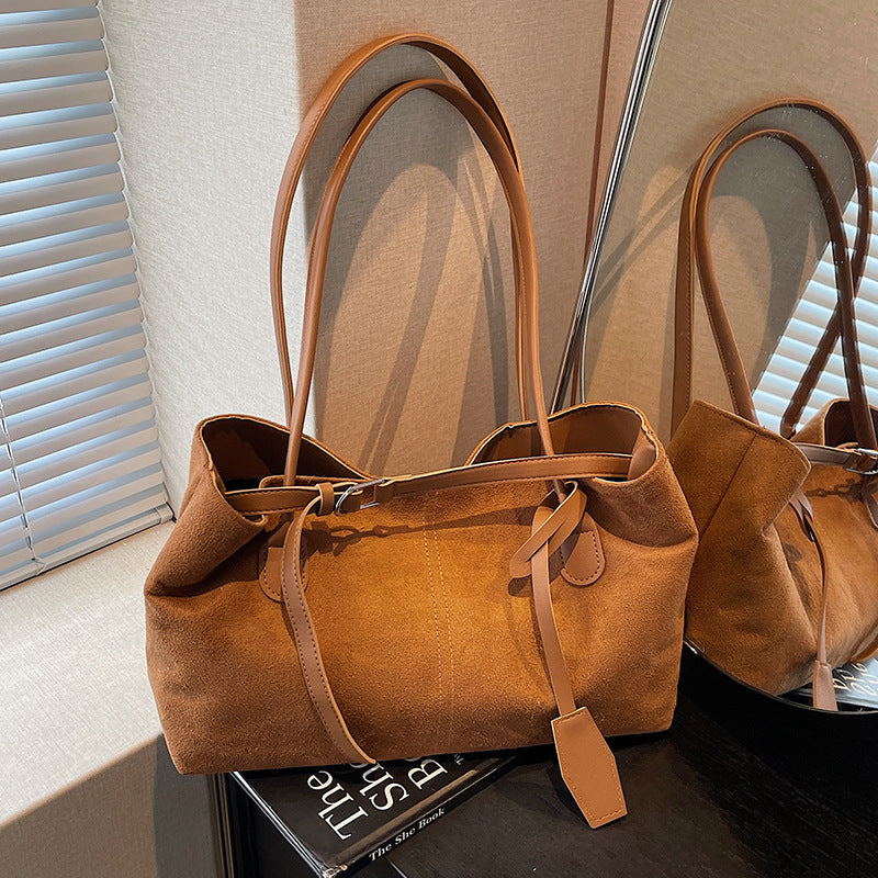 Elegant Suede Tote Bag — product view 7