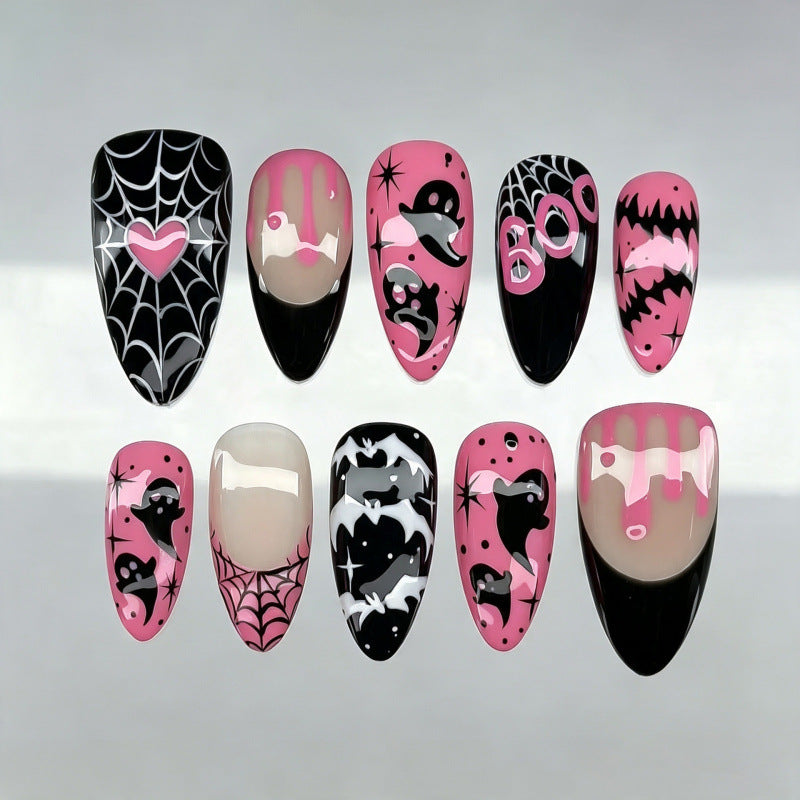 Halloween-Themed Decorative Press-On Nail Set — product view 1