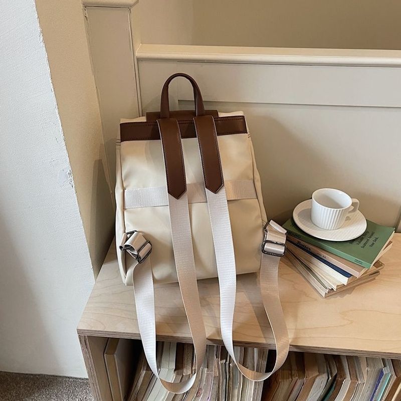 Versatile Urban Backpack with Secure Closure LoungeYard — product view 3