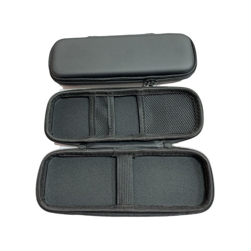Compact Semi-Rigid Travel Electronics Organizer Case with Mesh Pocket and Elastic Straps LoungeYard — product view 7