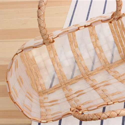 Spacious beach bag with transparent design LoungeYard — product view 2