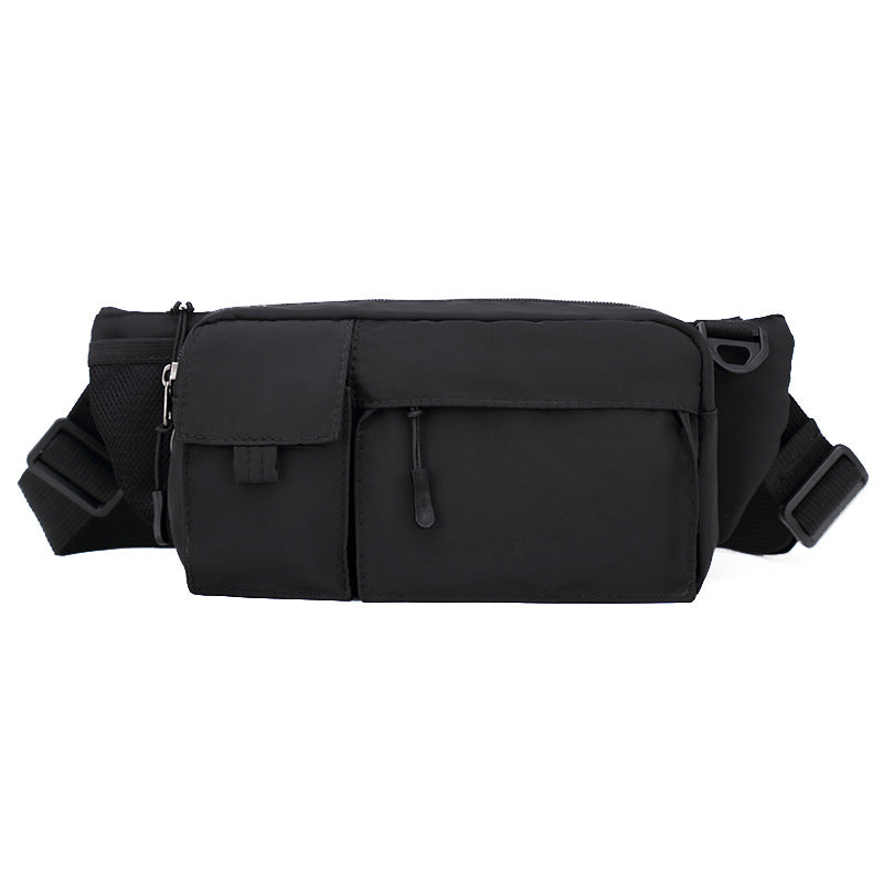 Sleek Adjustable Crossbody Pouch LoungeYard — product view 4