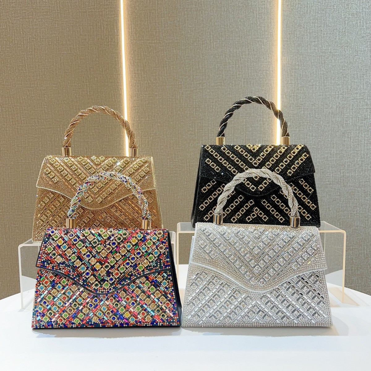 Structured Evening Handbag — product view 4