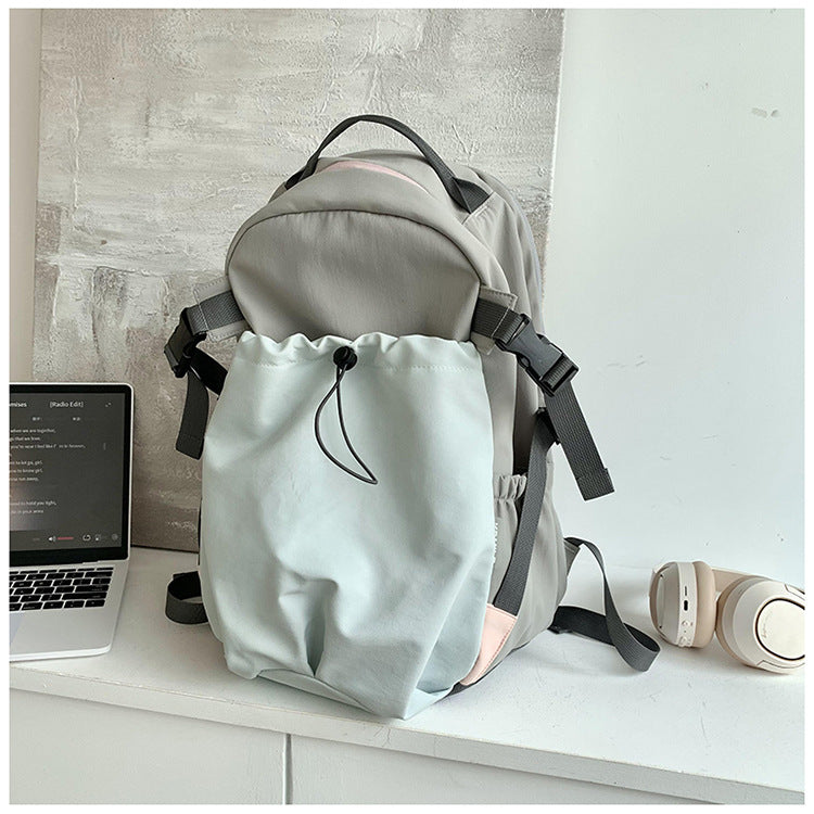 Multi-Function Drawstring Backpack LoungeYard — product view 3