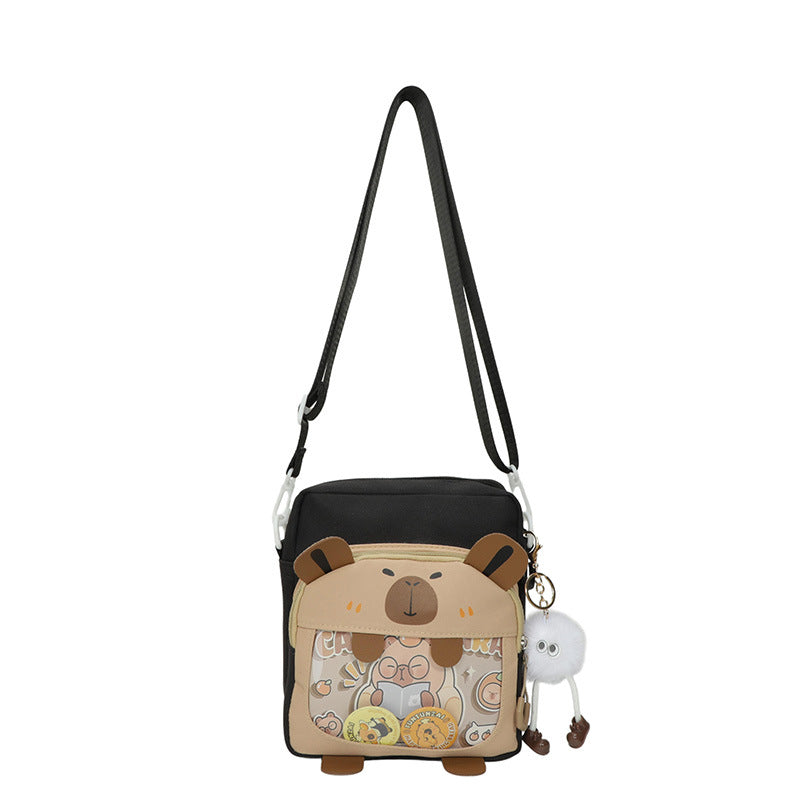 Cute Cartoon Bear Crossbody Bag — product view 3